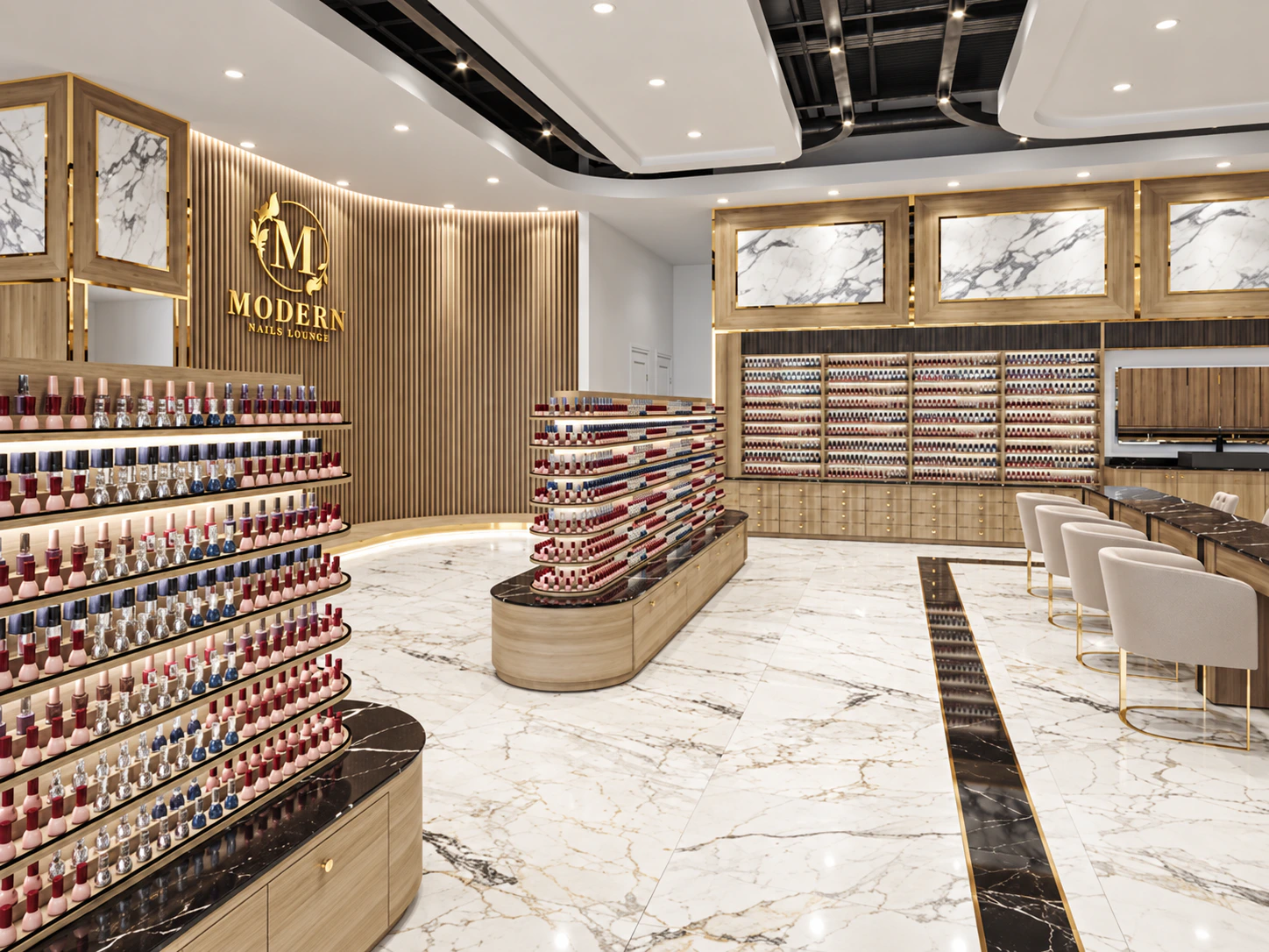 COLOR LIBRARY at Modern Nails Lounge