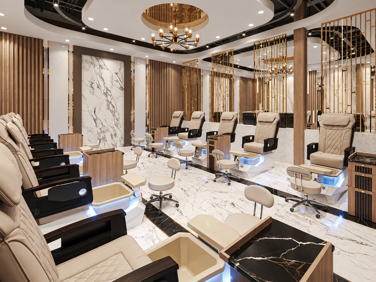 PEDICURE LOUNGE at Modern Nails Lounge