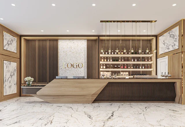 Modern Nails Lounge interior