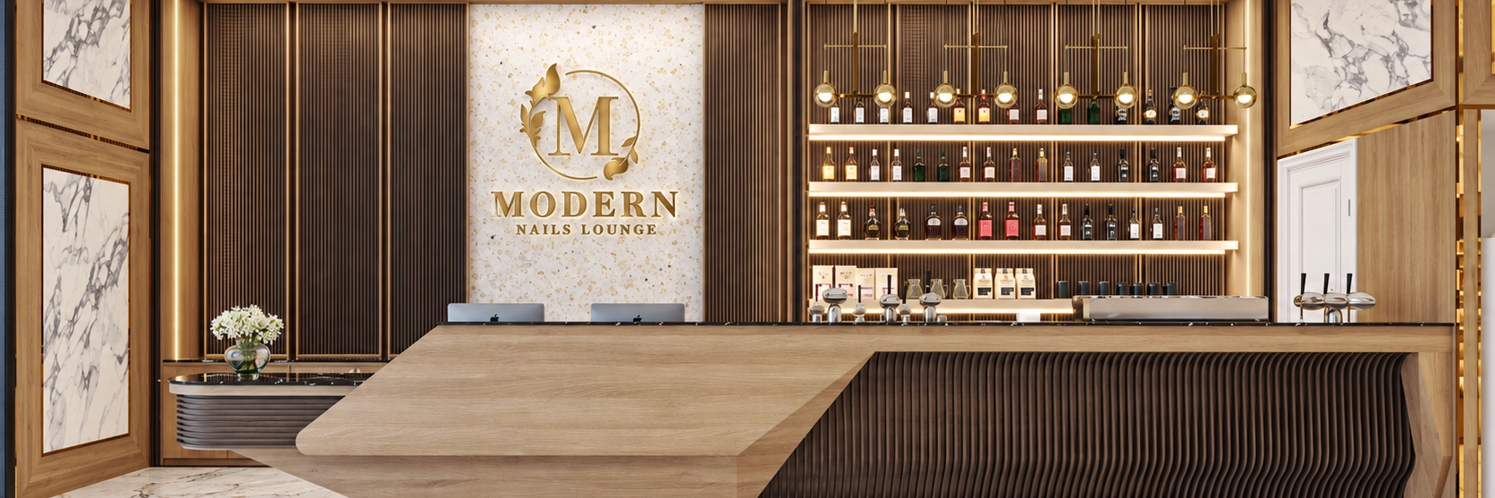 Modern Nails Lounge reception